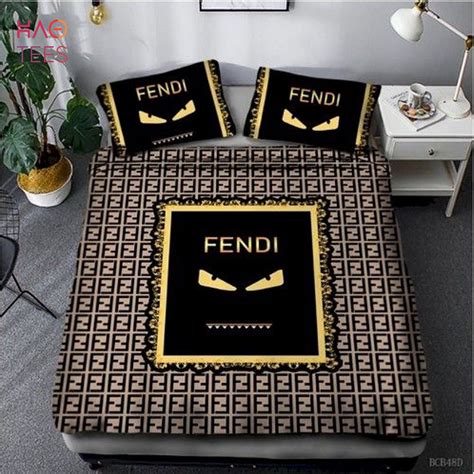 fendi comforter set|fendi casa bedside table.